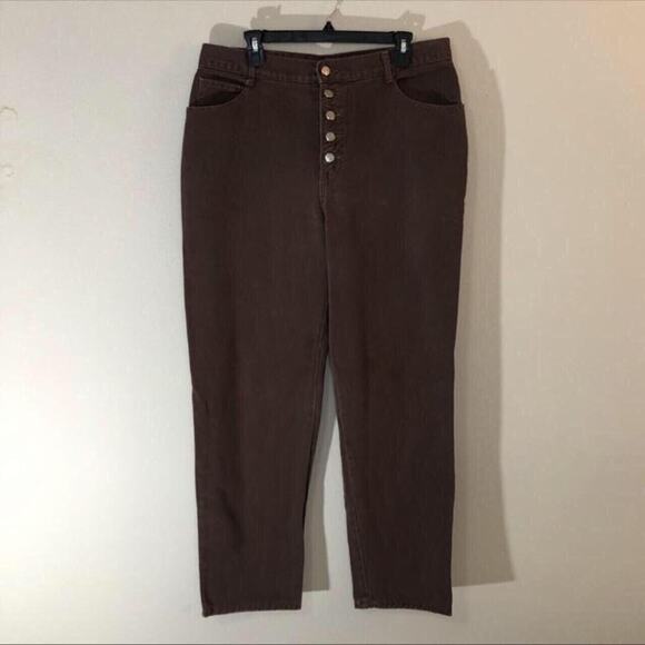 Vintage Watch LA Size 19-20 Five 5-Button Fly Closure Jeans Pants (Modern 16/XL) - Picture 1 of 7